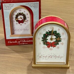 Vintage Howard Miller “Carols of Christmas II” Singing Clock – Hourly Carols